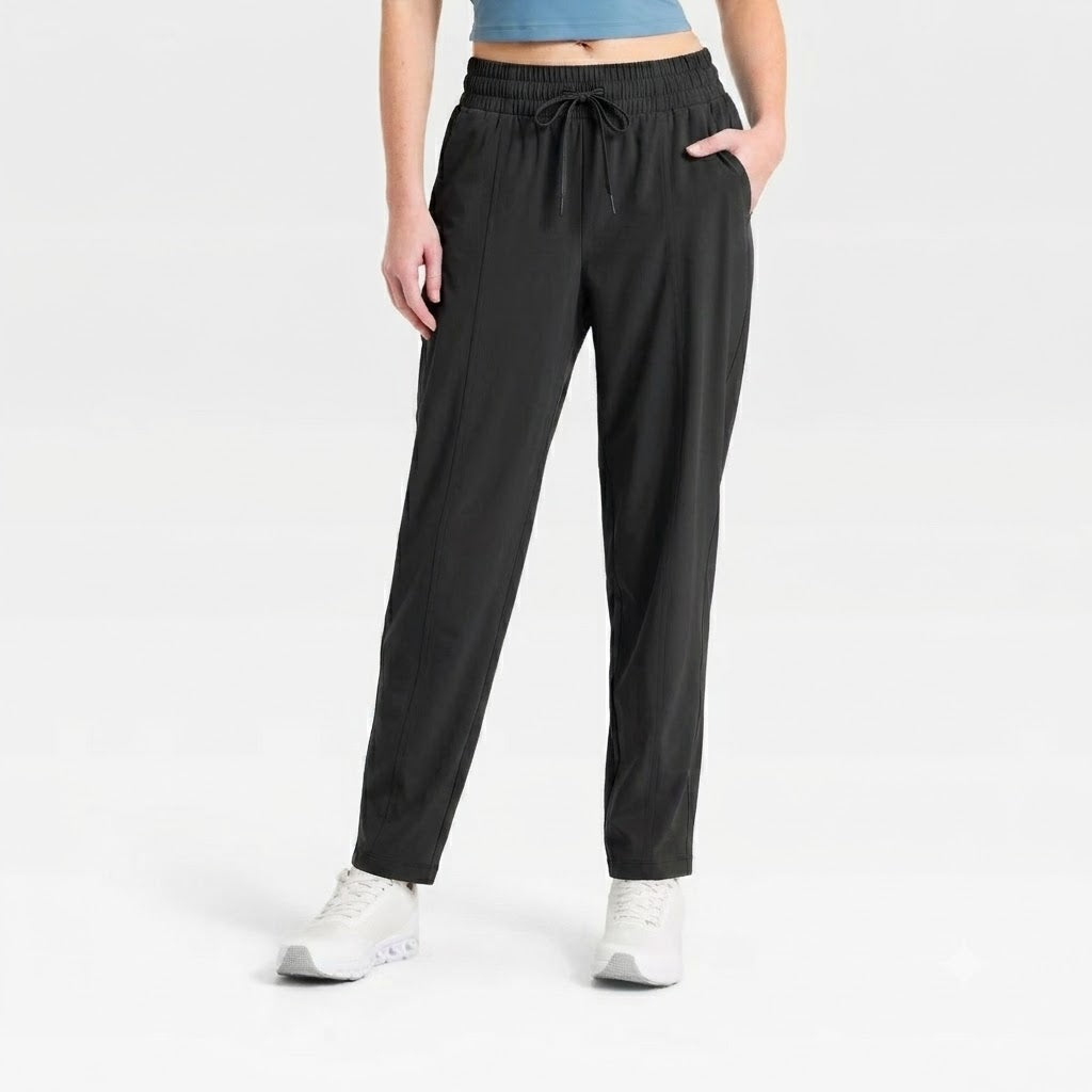 Rosvigor Womens Athletic Pants High Waisted Workout Joggers for Women Quick Dry Stretch Activewear Pants with Pockets