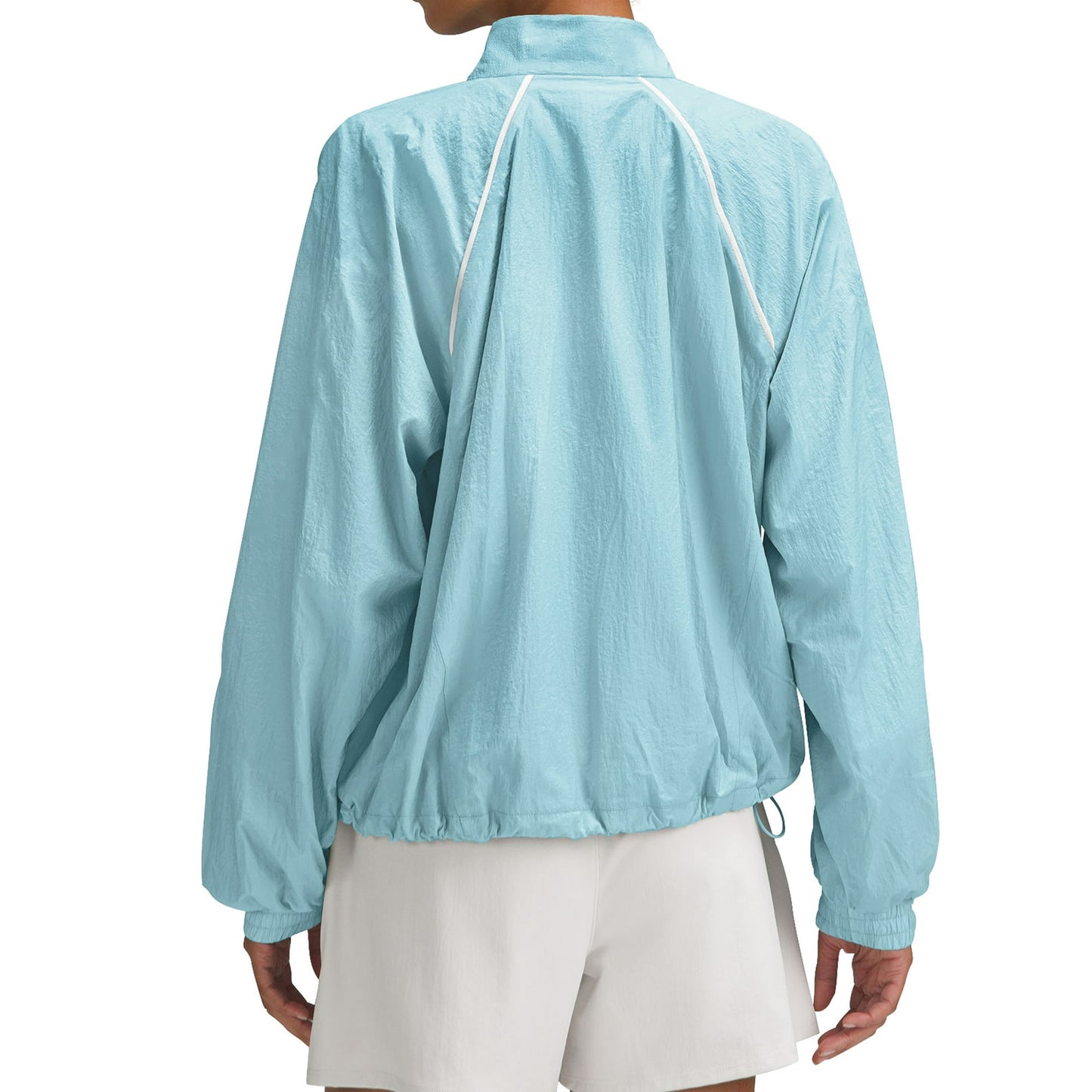 Rosvigor Womens Lightweight Jacket Windbreaker Jackets Gym Cropped Shirts for Women Hiking Jackets