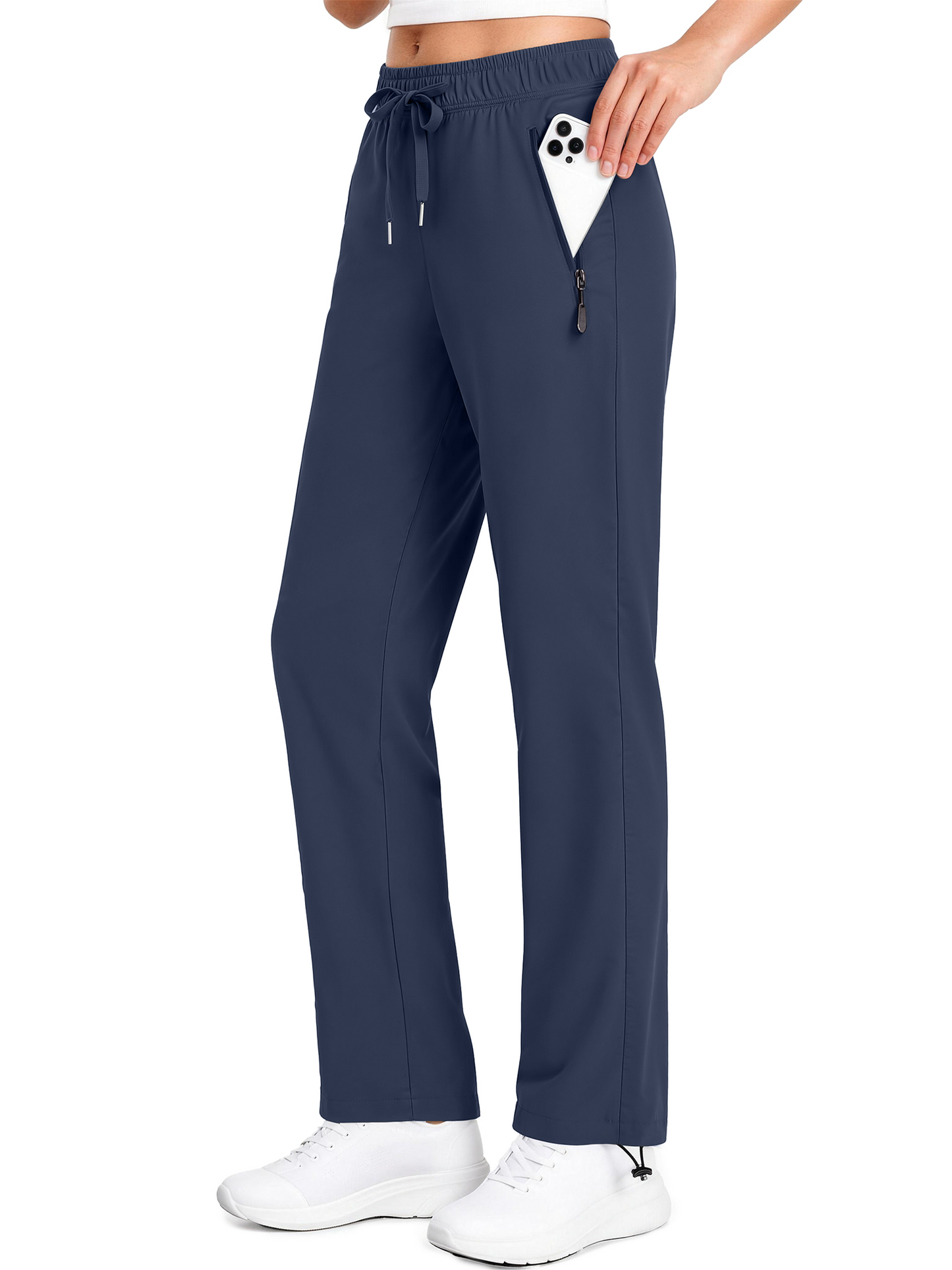 Rosvigor Womens Hiking Pants Quick Dry Cargo Joggers Lightweight Athletic Pants Casual Travel Trousers