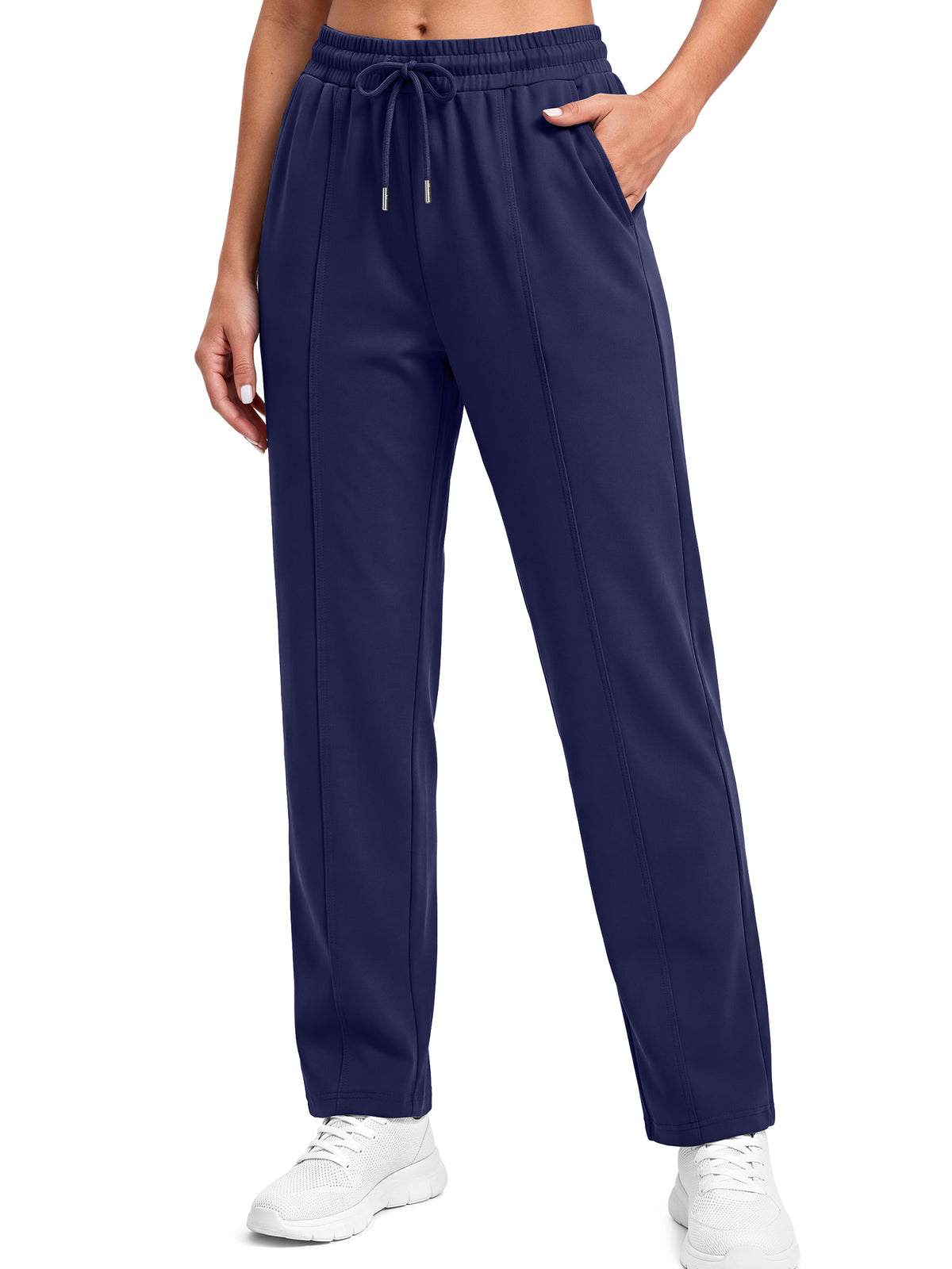 Rosvigor Womens Athletic Pants High Waisted Workout Joggers for Women Quick Dry Stretch Activewear Pants with Pockets
