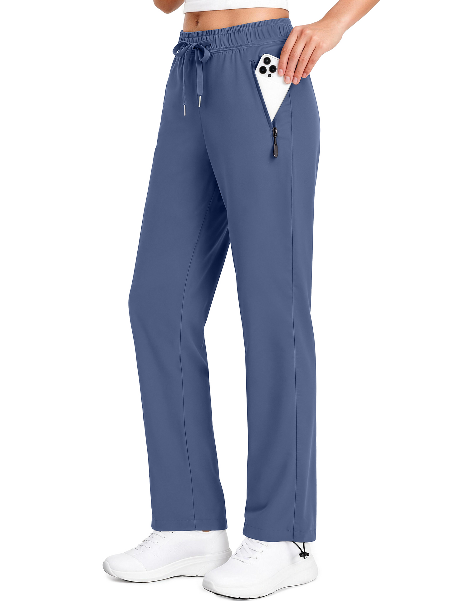 Rosvigor Womens Hiking Pants Quick Dry Cargo Joggers Lightweight Athletic Pants Casual Travel Trousers
