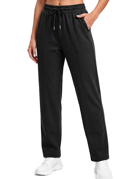 Rosvigor Womens Athletic Pants High Waisted Workout Joggers for Women Quick Dry Stretch Activewear Pants with Pockets