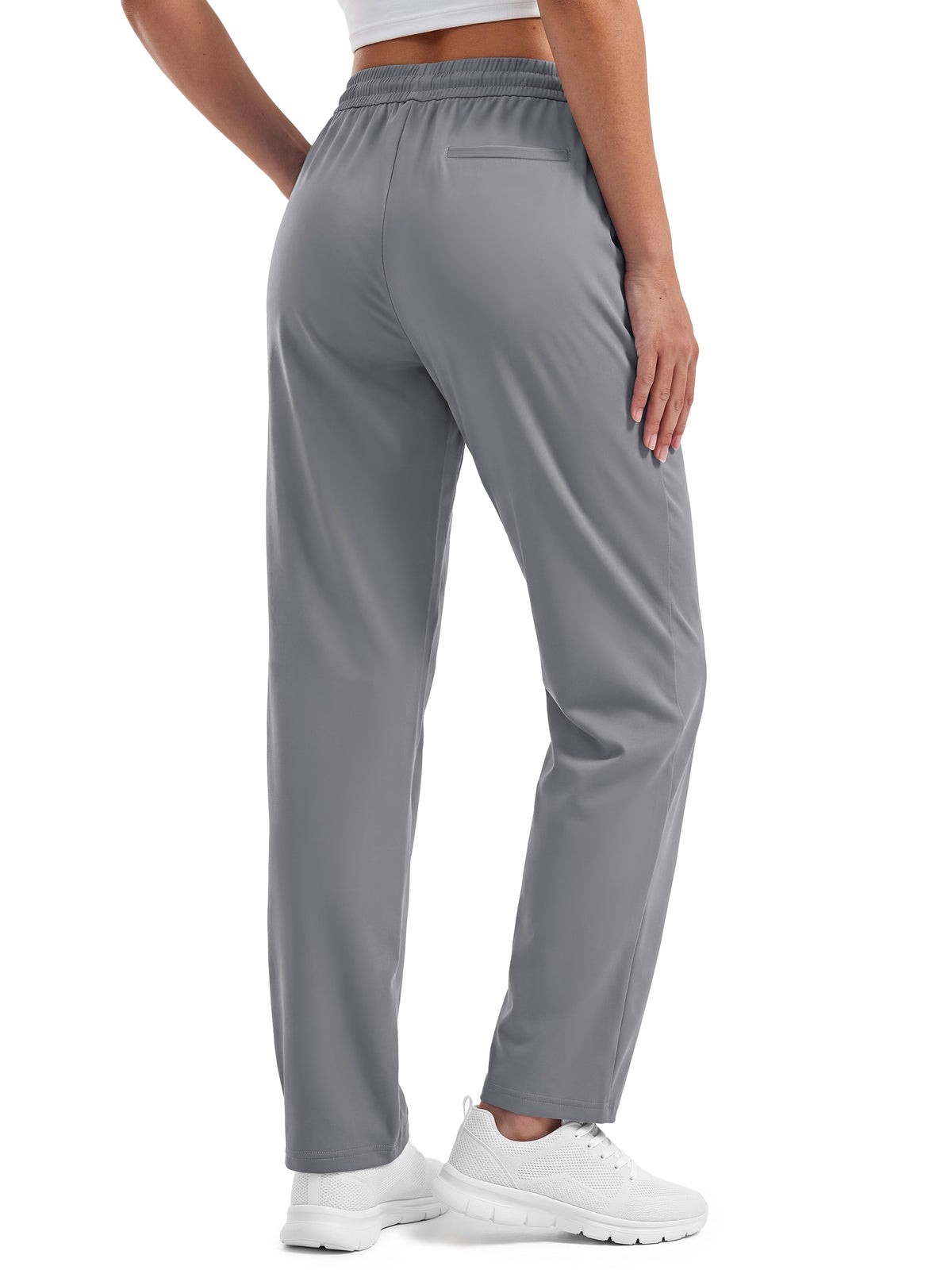 Rosvigor Womens Athletic Pants High Waisted Workout Joggers for Women Quick Dry Stretch Activewear Pants with Pockets