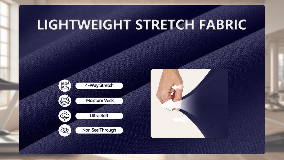 Rosvigor Womens Athletic Pants High Waisted Workout Joggers for Women Quick Dry Stretch Activewear Pants with Pockets