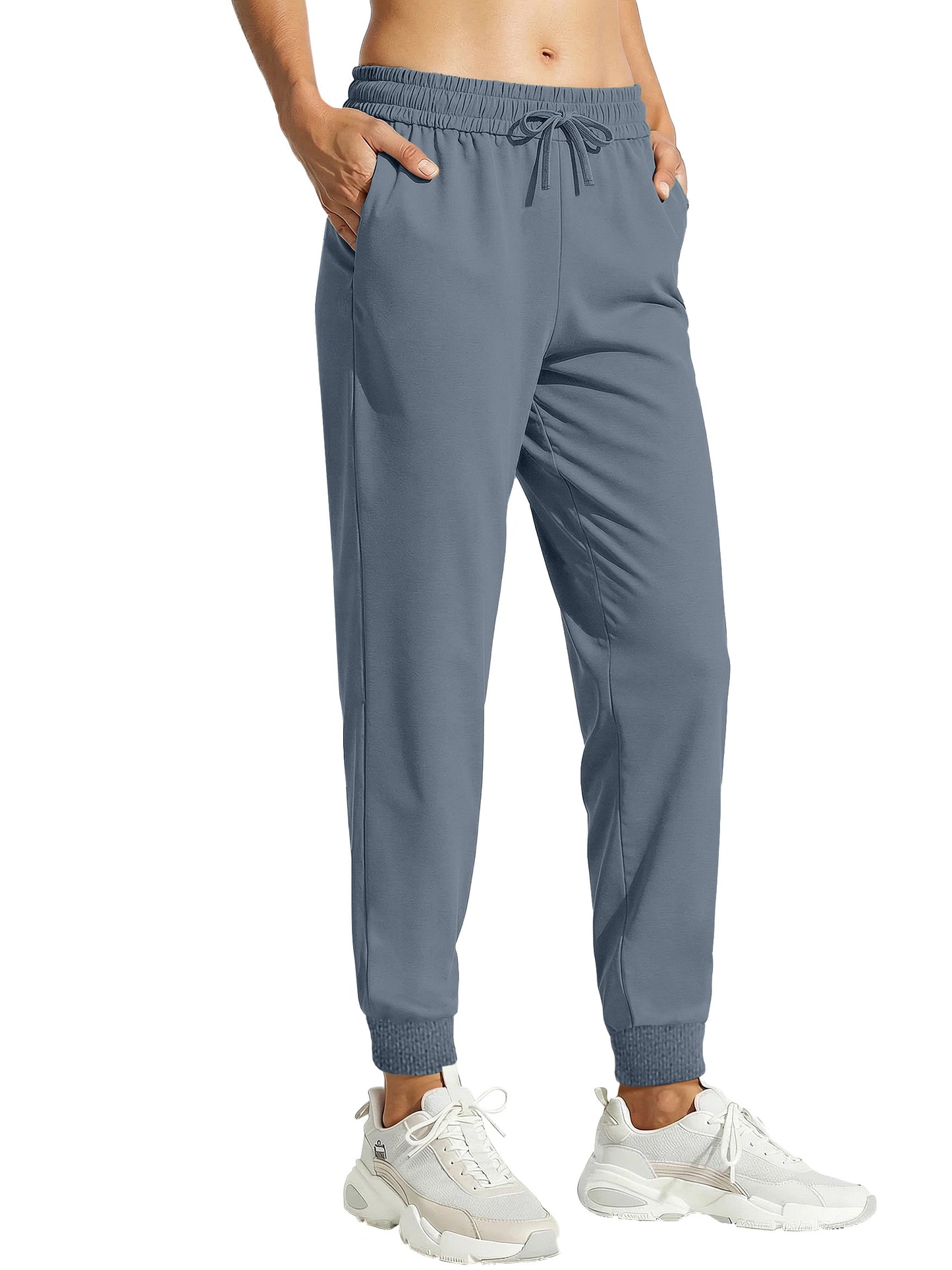 Rosvigor Women Hiking Pants Cargo Joggers Pants Quick Dry High Waisted Trousers for Travel Athletic Outdoor with Pockets