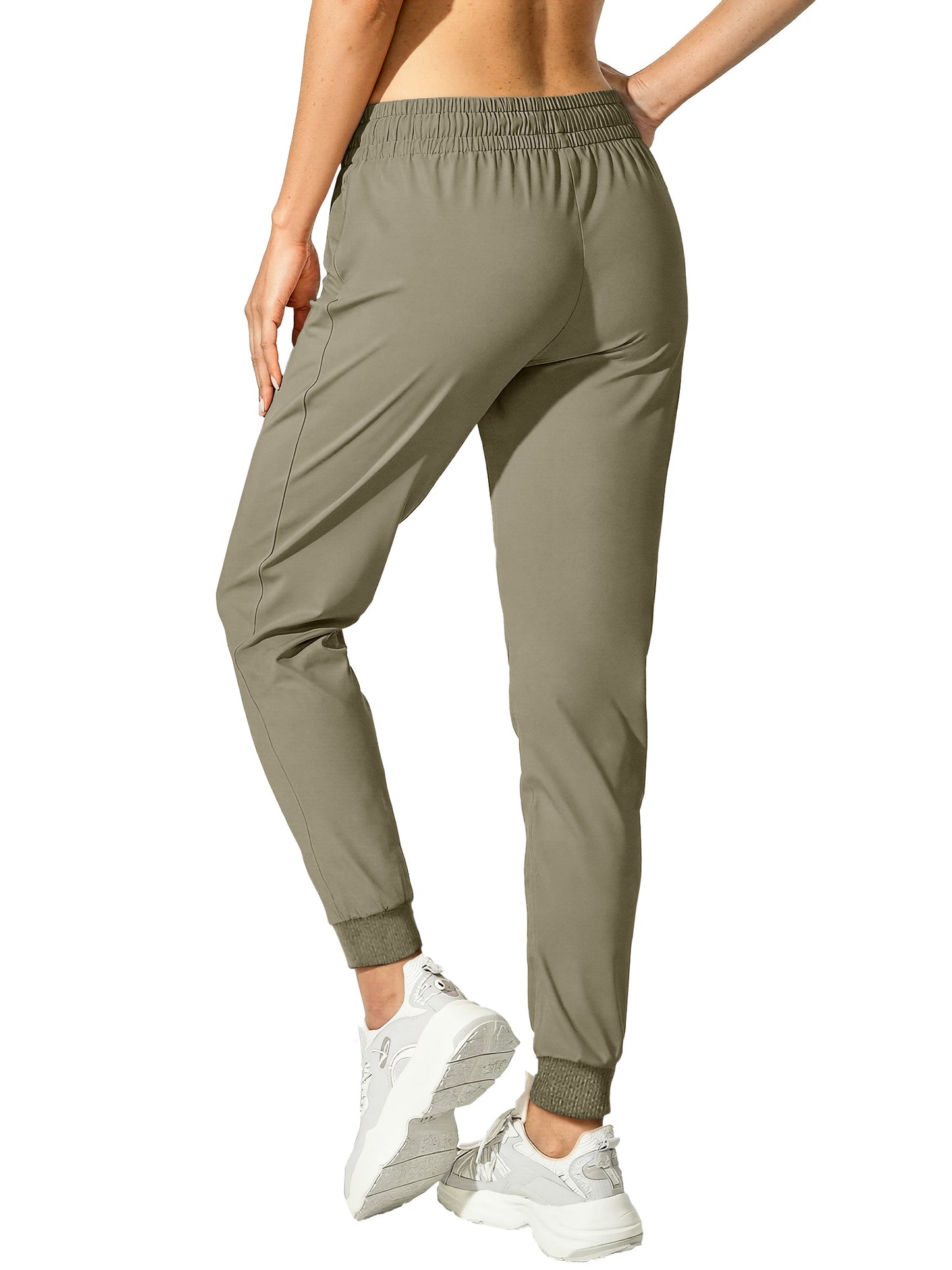 Rosvigor Women Hiking Pants Cargo Joggers Pants Quick Dry High Waisted Trousers for Travel Athletic Outdoor with Pockets