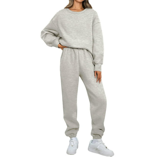 Rosvigor Sweatsuits sets for Womens 2 Piece Outfits Casual Tracksuits Lounge Baggy Jogger Set Fall Winter Fashion with Pockets