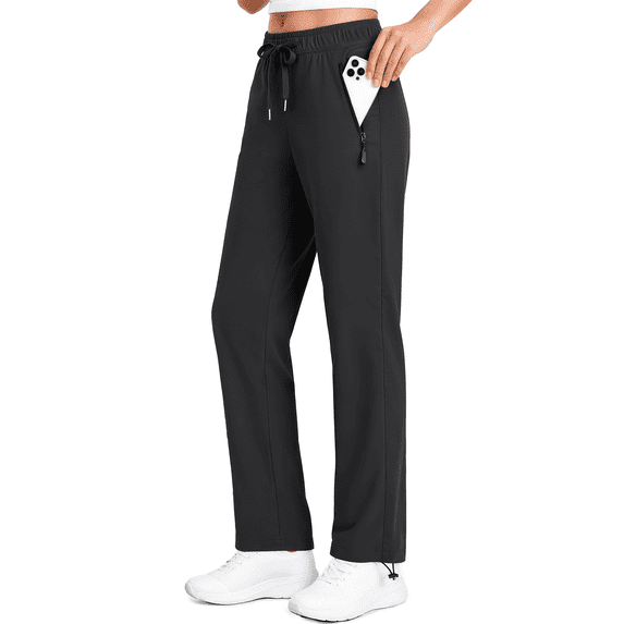 Rosvigor Womens Hiking Pants Quick Dry Cargo Joggers Lightweight Athletic Pants Casual Travel Trousers